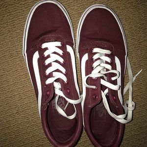Maroon Old Skool Vans